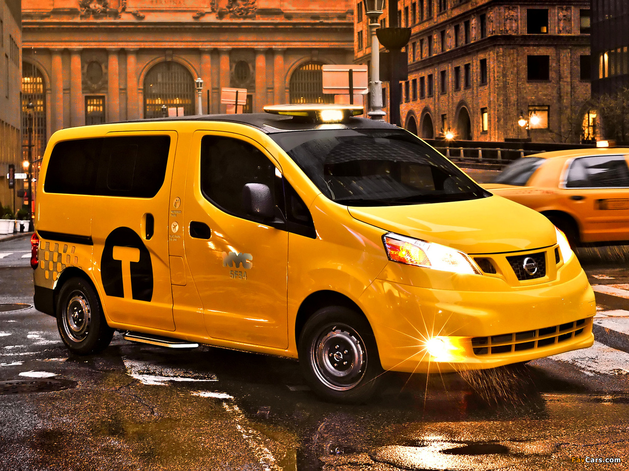 Nissan NV200 Taxi US-spec 2013 wallpapers (1280 x 960)