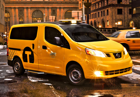 Nissan NV200 Taxi US-spec 2013 wallpapers