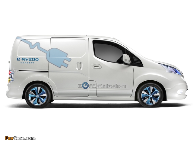 Photos of Nissan e-NV200 Van Concept 2012 (640 x 480)