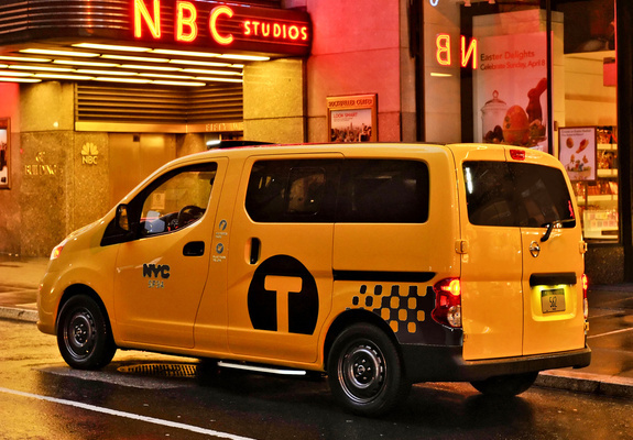 Photos of Nissan NV200 Taxi US-spec 2013