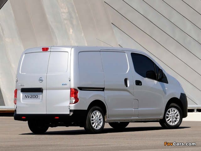 Pictures of Nissan NV200 Van 2009 (640 x 480)
