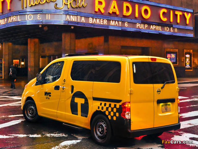 Pictures of Nissan NV200 Taxi US-spec 2013 (640 x 480)