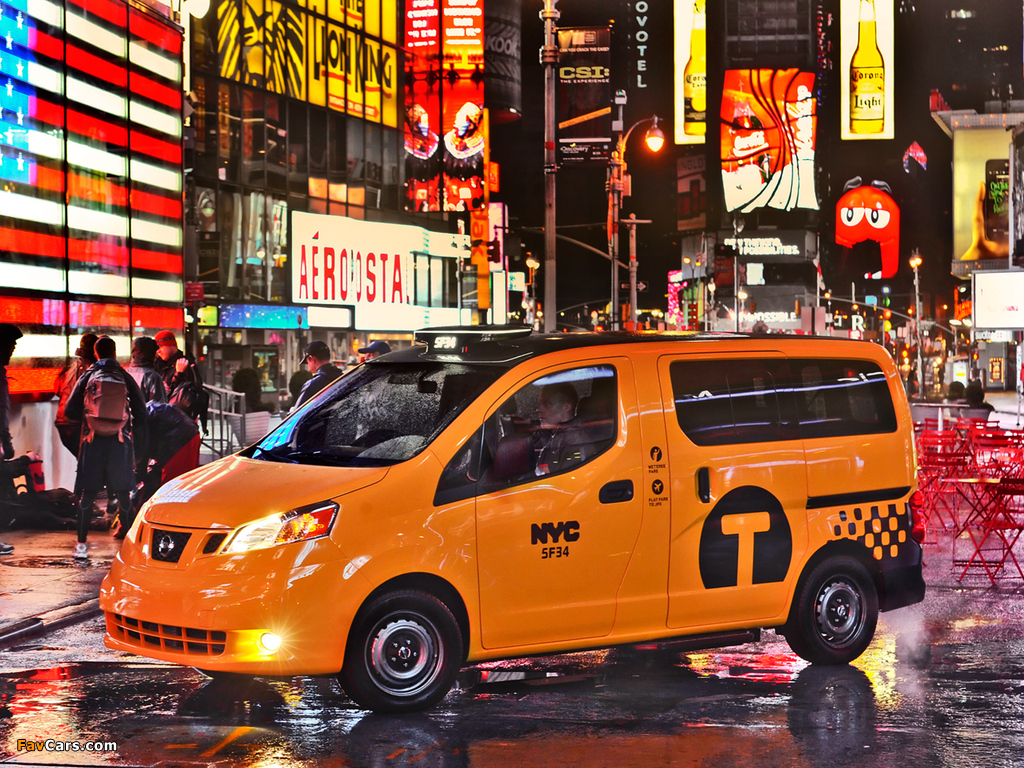 Pictures of Nissan NV200 Taxi US-spec 2013 (1024 x 768)