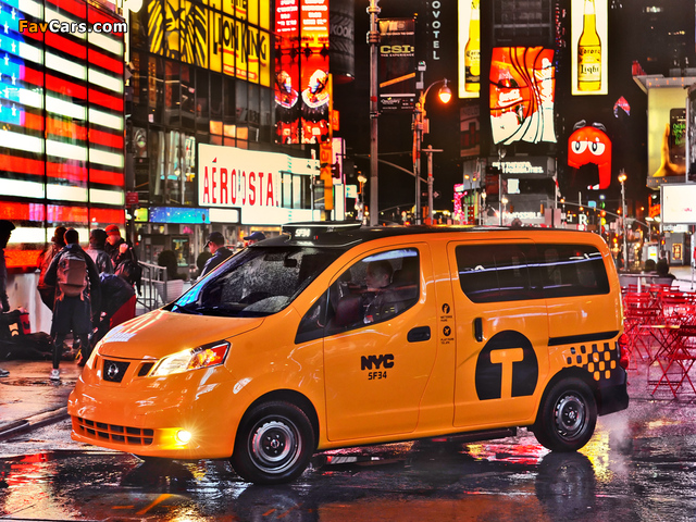 Pictures of Nissan NV200 Taxi US-spec 2013 (640 x 480)