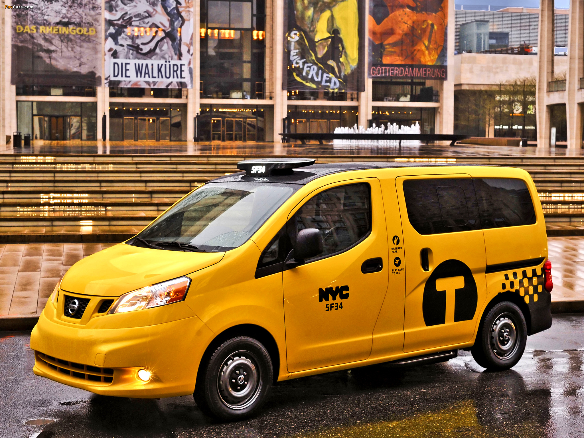 Nissan NV200 Taxi US-spec 2013 wallpapers (2048 x 1536)