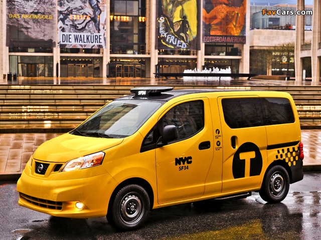 Nissan NV200 Taxi US-spec 2013 wallpapers (640 x 480)
