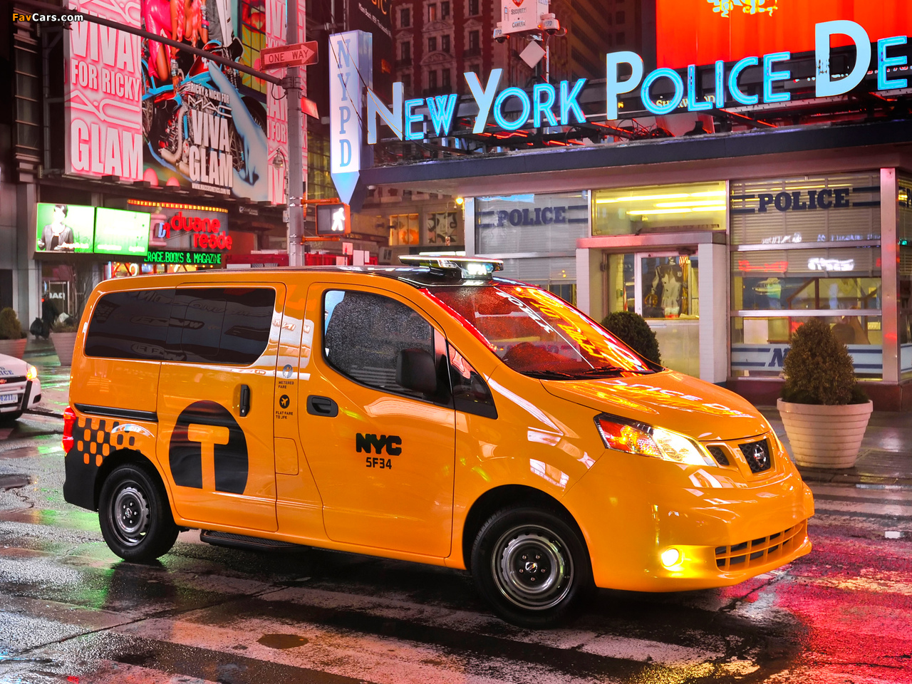 Nissan NV200 Taxi US-spec 2013 wallpapers (1280 x 960)