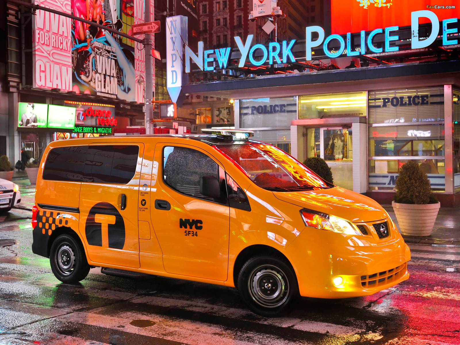 Nissan NV200 Taxi US-spec 2013 wallpapers (1600 x 1200)