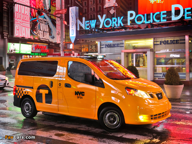 Nissan NV200 Taxi US-spec 2013 wallpapers (640 x 480)