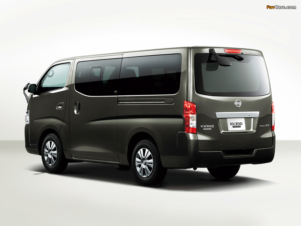 Images of Nissan NV350 Caravan Premium GX (E26) 2012 (1024 x 768)