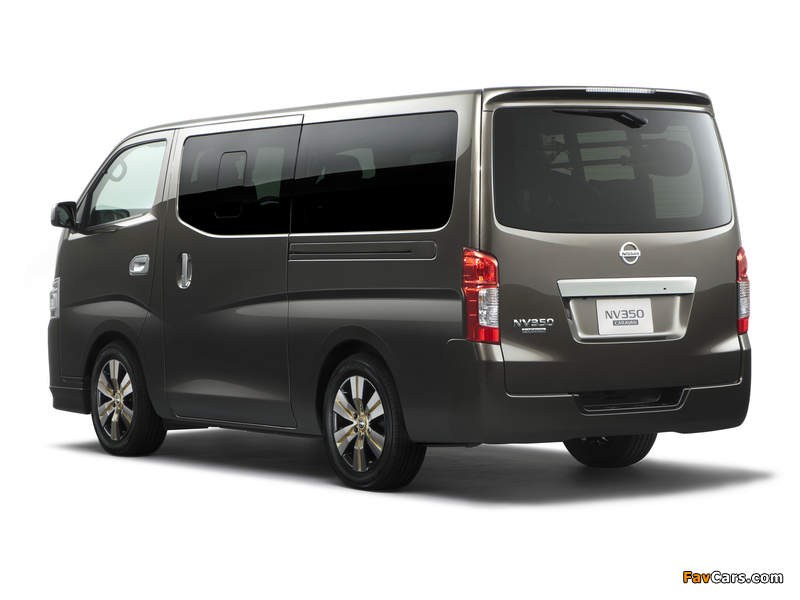 Nissan NV350 Caravan 2012 images (800 x 600)