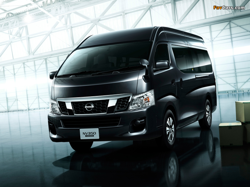 Photos of Nissan NV350 Caravan Wide Body (E26) 2012 (800 x 600)