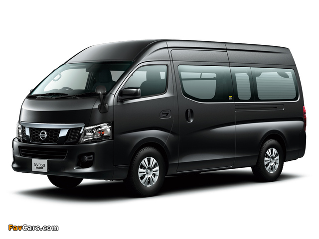 Nissan NV350 Caravan Wide Body (E26) 2012 wallpapers (640 x 480)