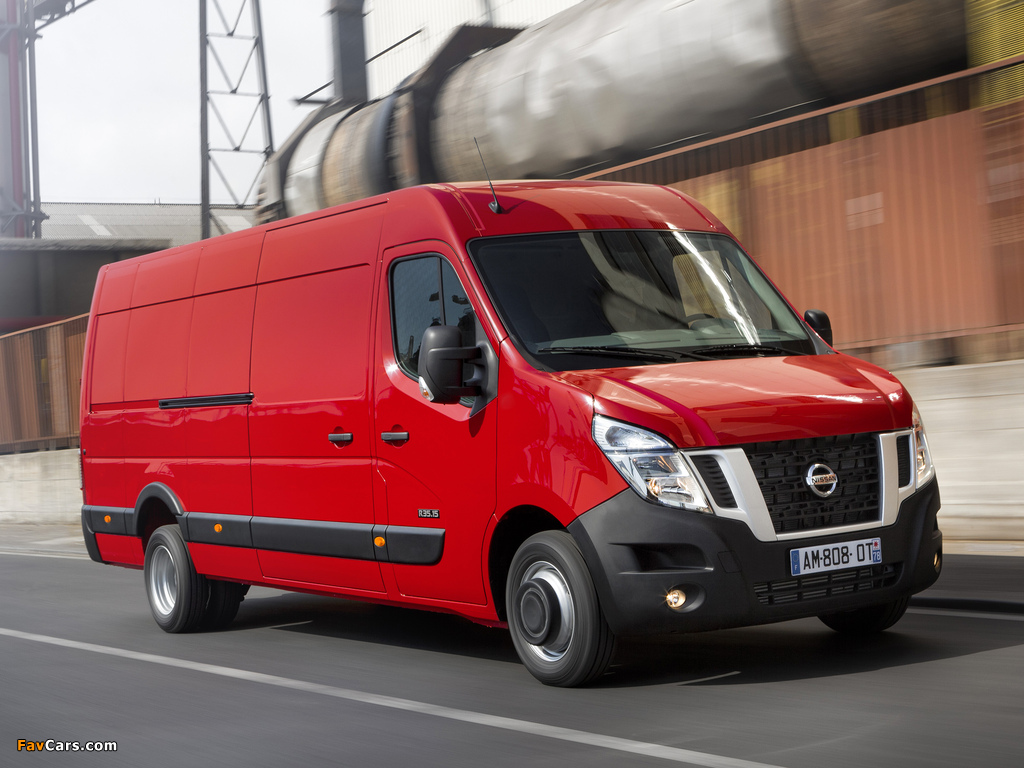 Nissan NV400 LWB High Roof Van 2011 images (1024 x 768)