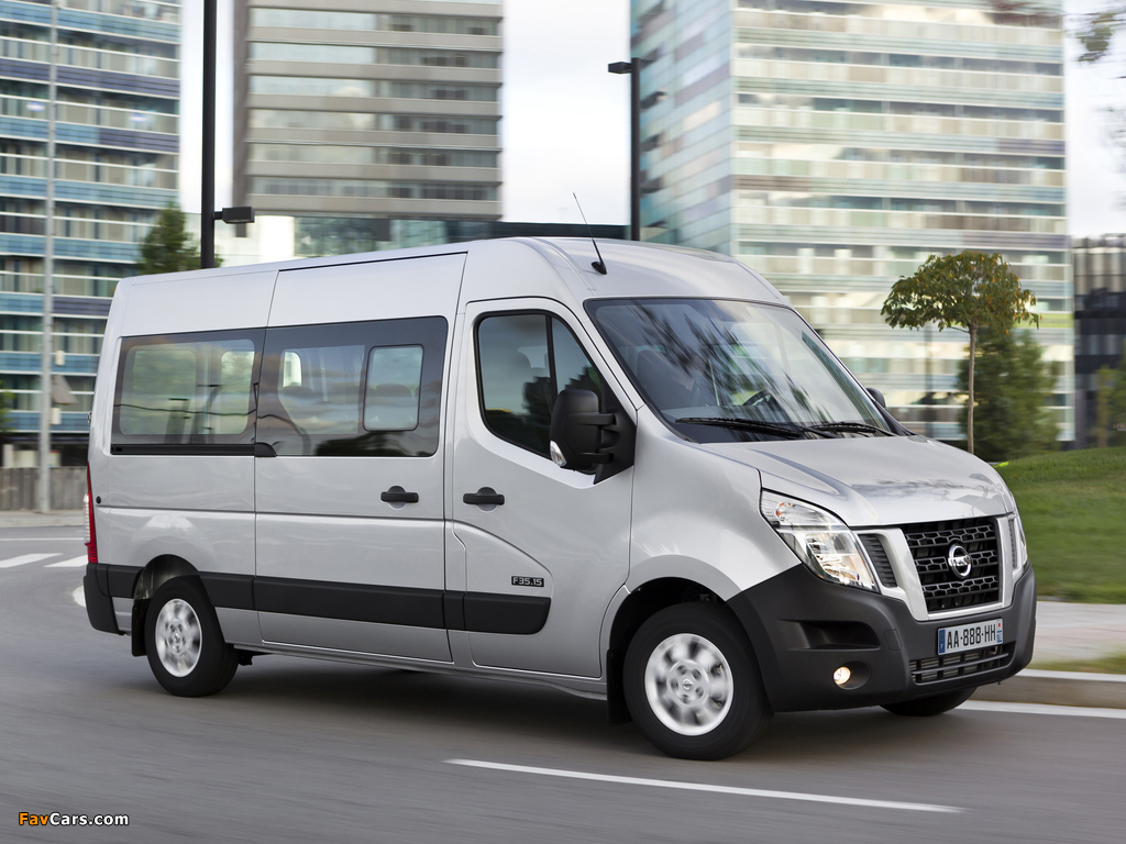 Nissan NV400 Passenger Van 2011 photos (1024 x 768)