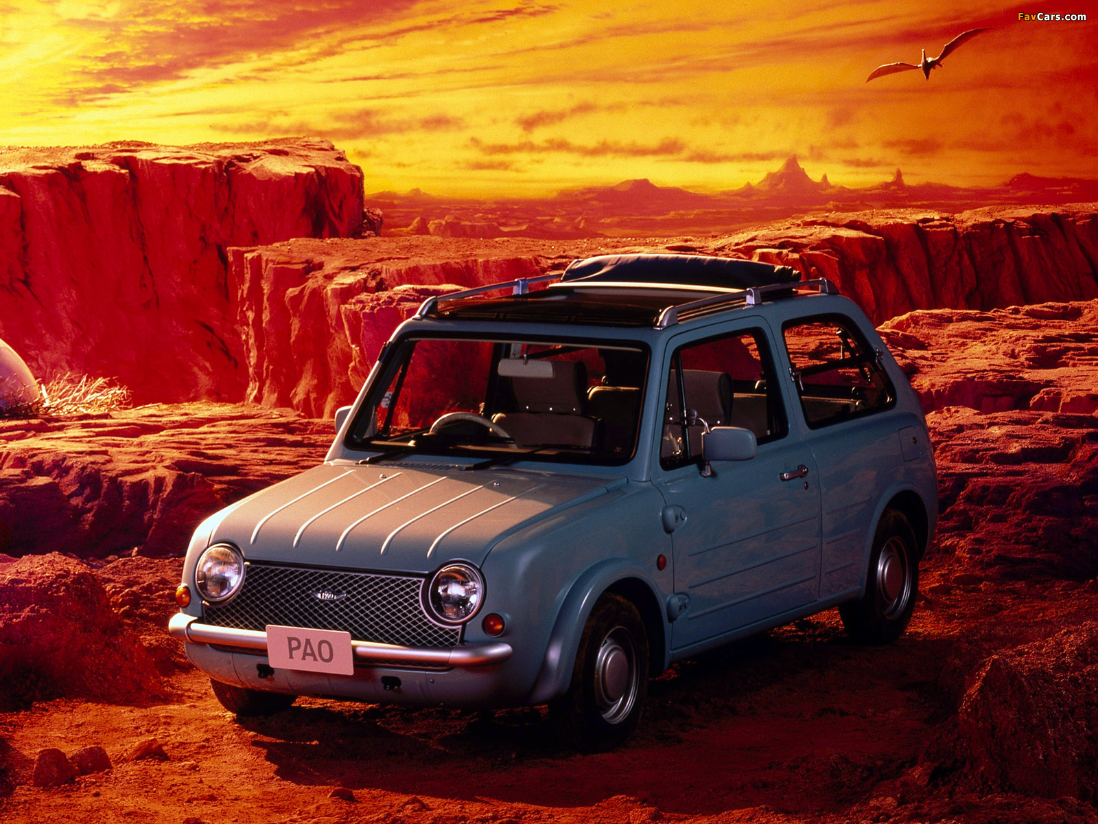 Nissan Pao Canvas Top 1989–90 images (1600 x 1200)