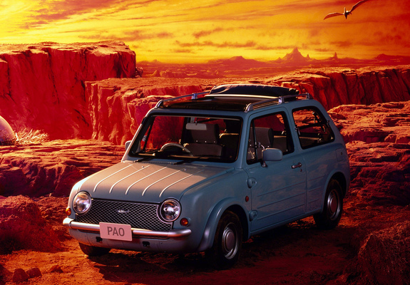 Nissan Pao Canvas Top 1989–90 images