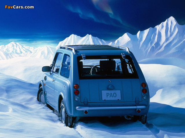 Nissan Pao Canvas Top 1989–90 photos (640 x 480)