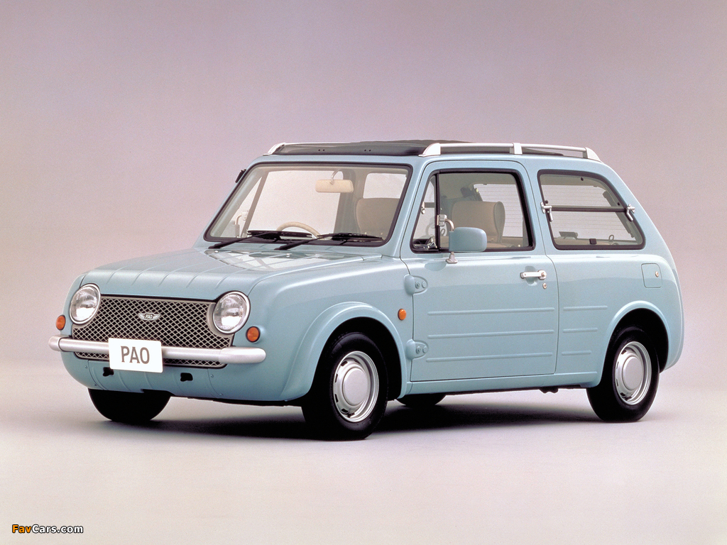 Pictures of Nissan Pao Canvas Top 1989–90 (1024 x 768)