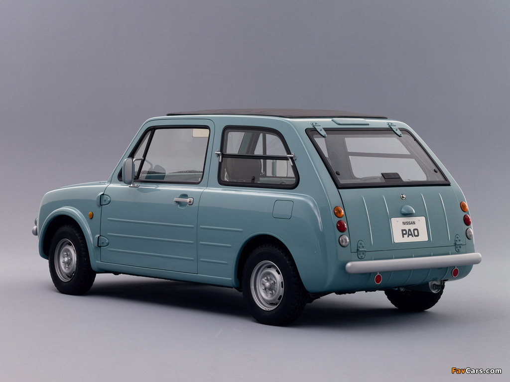 Nissan Pao Concept 1987 wallpapers (1024 x 768)