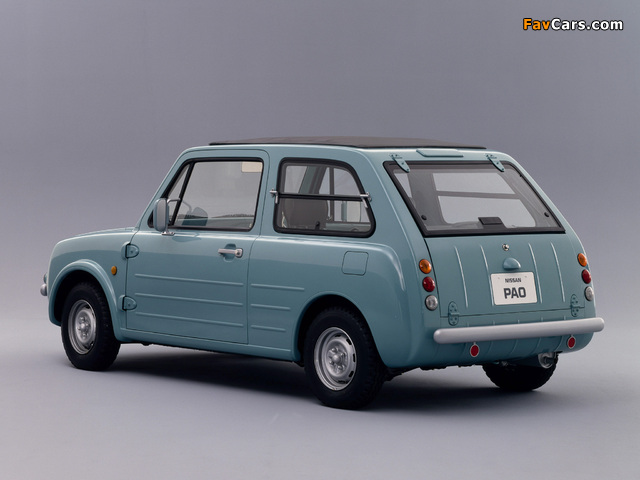 Nissan Pao Concept 1987 wallpapers (640 x 480)