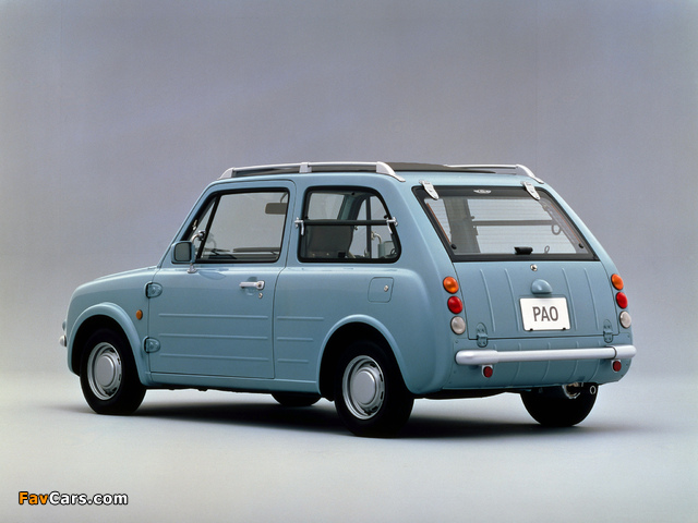 Nissan Pao Canvas Top 1989–90 wallpapers (640 x 480)