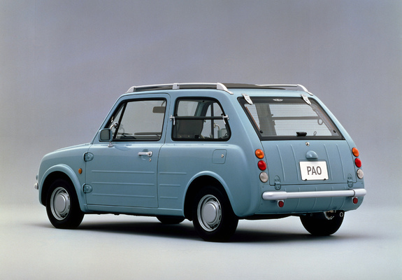 Nissan Pao Canvas Top 1989–90 wallpapers