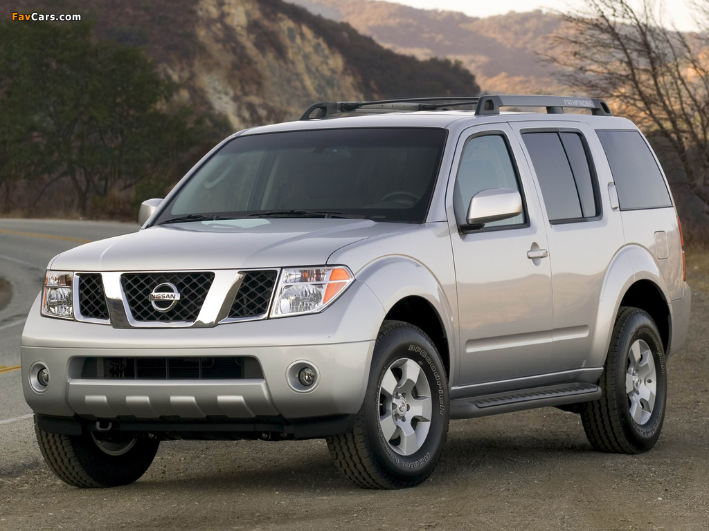 Images of Nissan Pathfinder US-spec (R51) 2004–07 (1024 x 768)