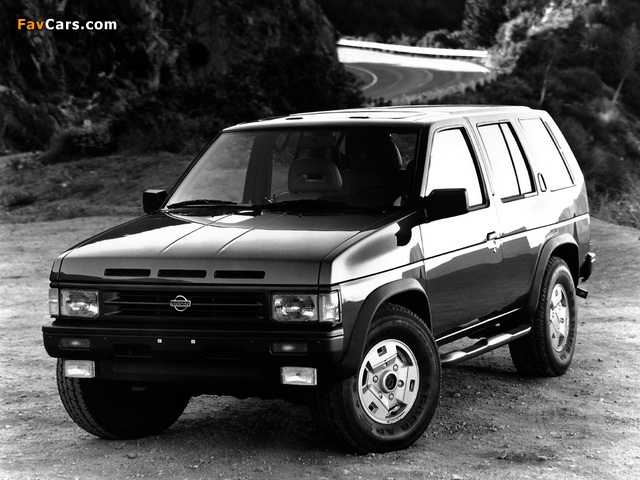 Nissan Pathfinder SE 4-door 4x4 (WD21) 1990–92 pictures (640 x 480)