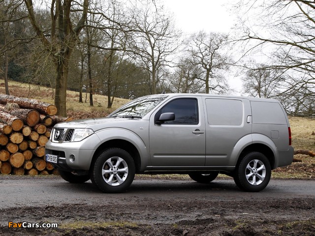 Nissan Pathfinder Van UK-spec (R51) 2004–10 photos (640 x 480)