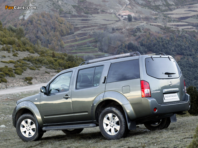 Nissan Pathfinder (R51) 2004–10 wallpapers (640 x 480)