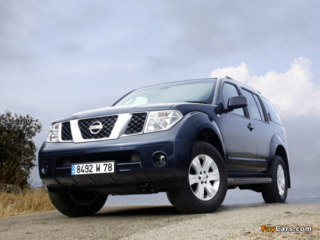 Nissan Pathfinder (R51) 2004–10 wallpapers (640 x 480)