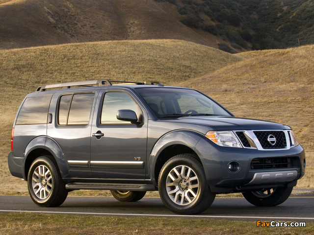 Nissan Pathfinder US-spec (R51) 2007 pictures (640 x 480)