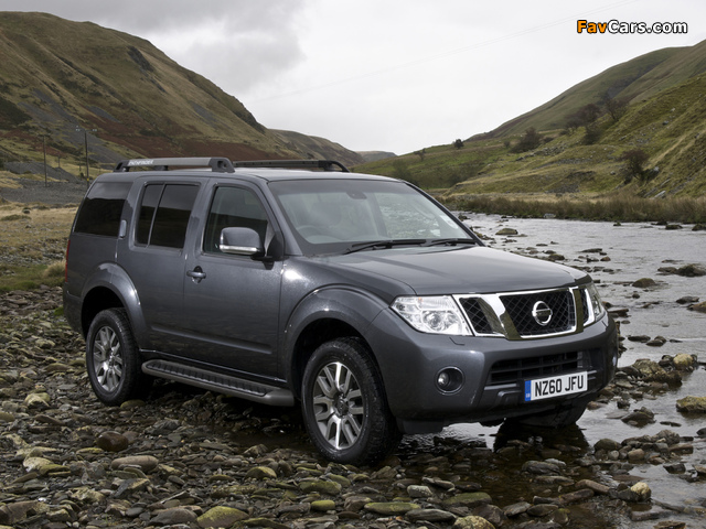 Nissan Pathfinder UK-spec (R51) 2010 images (640 x 480)