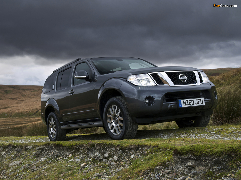 Nissan Pathfinder UK-spec (R51) 2010 pictures (1024 x 768)