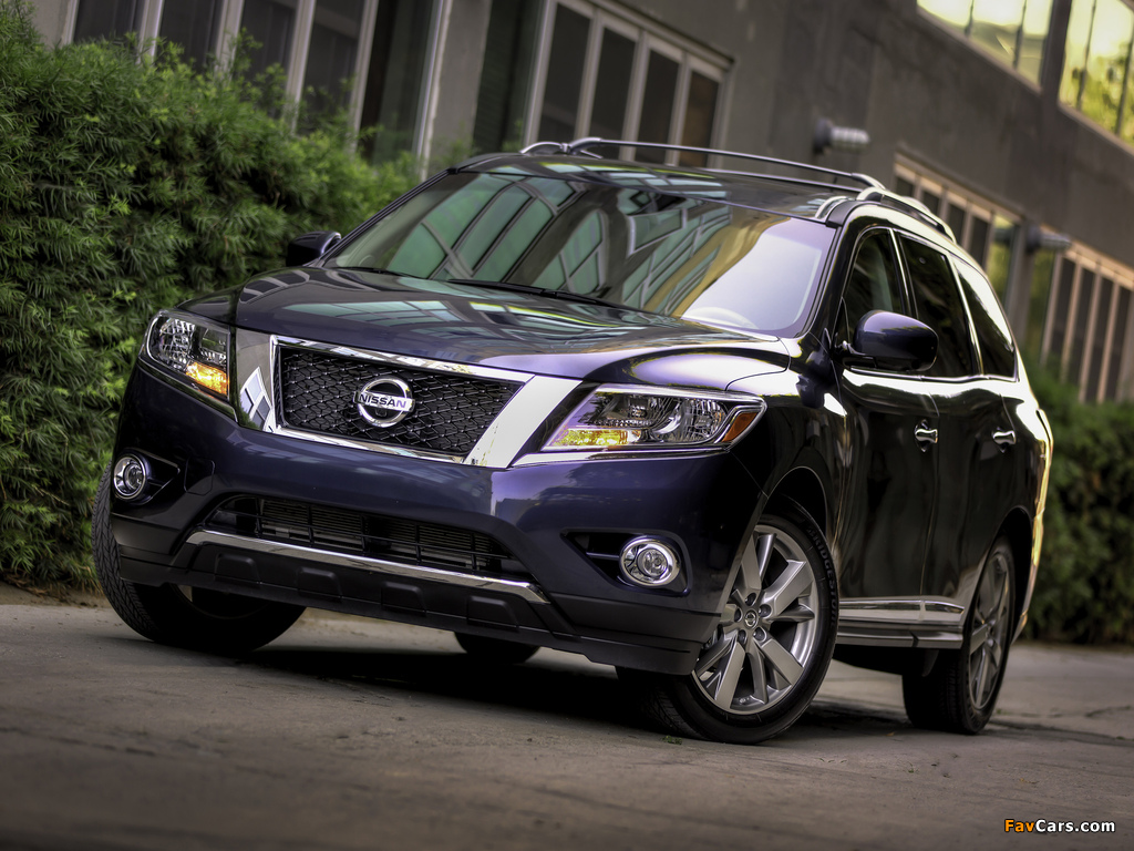 Nissan Pathfinder US-spec (R52) 2012 pictures (1024 x 768)