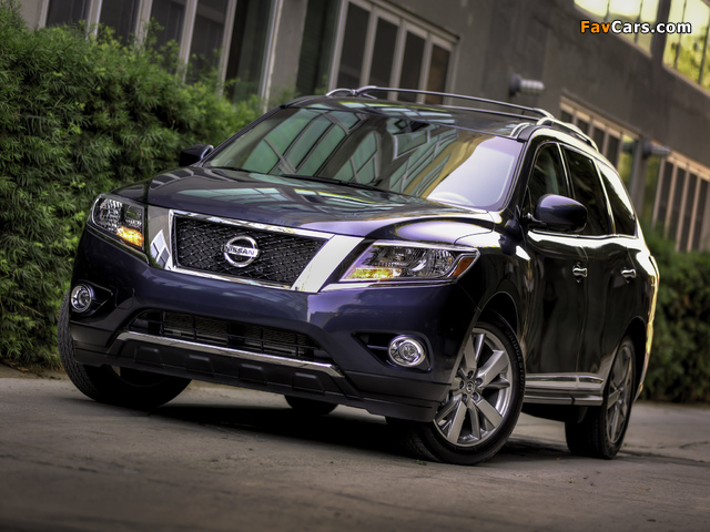 Nissan Pathfinder US-spec (R52) 2012 pictures (640 x 480)