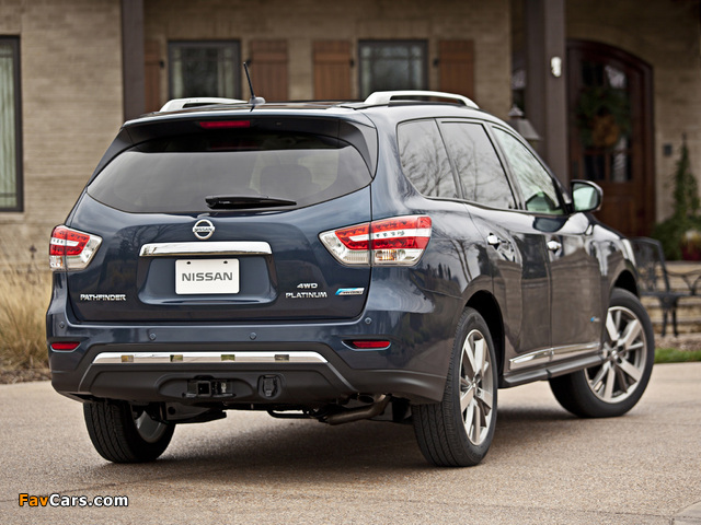 Nissan Pathfinder Hybrid (R52) 2013 photos (640 x 480)