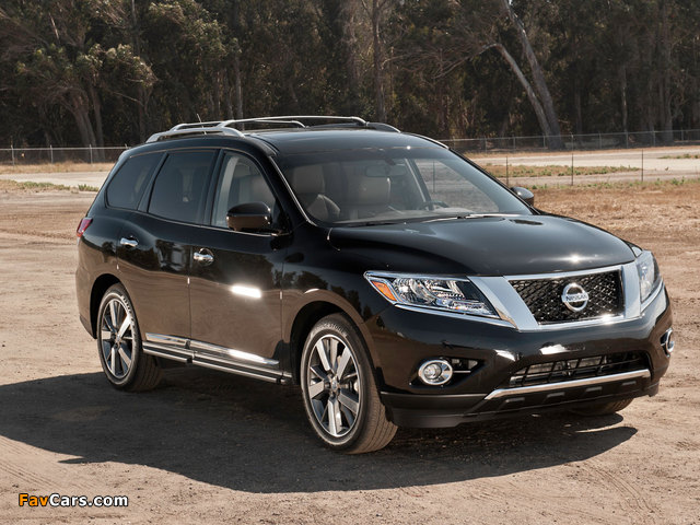 Nissan Pathfinder R52 (2013) wallpapers (640 x 480)