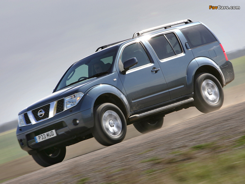 Pictures of Nissan Pathfinder UK-spec (R51) 2004–10 (800 x 600)