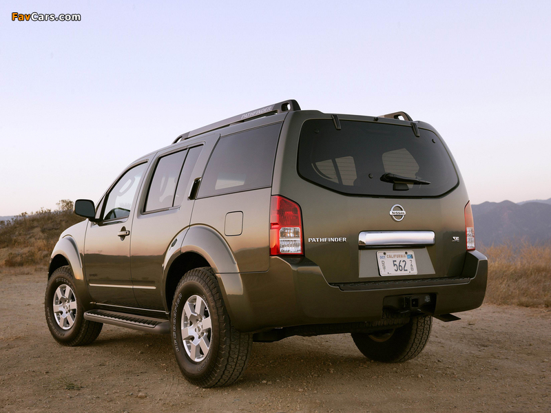 Pictures of Nissan Pathfinder US-spec (R51) 2004–07 (800 x 600)