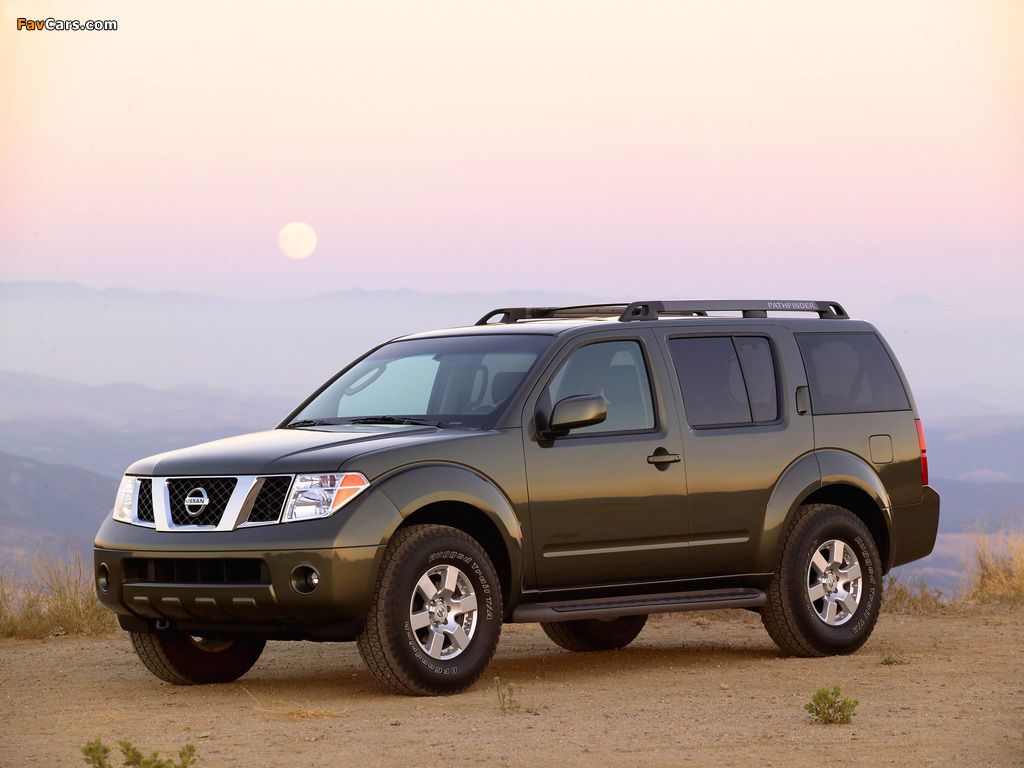 Pictures of Nissan Pathfinder US-spec (R51) 2004–07 (1024 x 768)