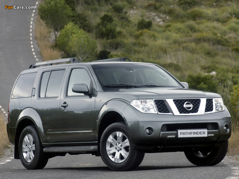 Nissan Pathfinder (R51) 2004–10 wallpapers (800 x 600)