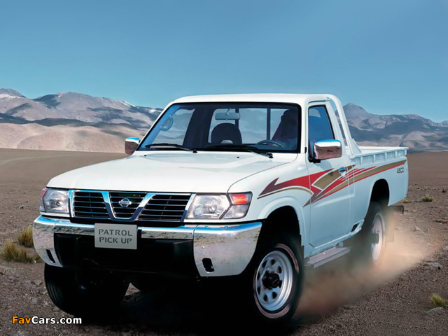 Images of Nissan Patrol Pickup UAE-spec (Y61) 1997 (640 x 480)