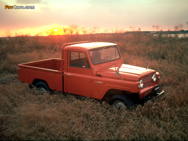 Nissan Patrol Pickup (ZG60H) 1968–80 pictures (640 x 480)