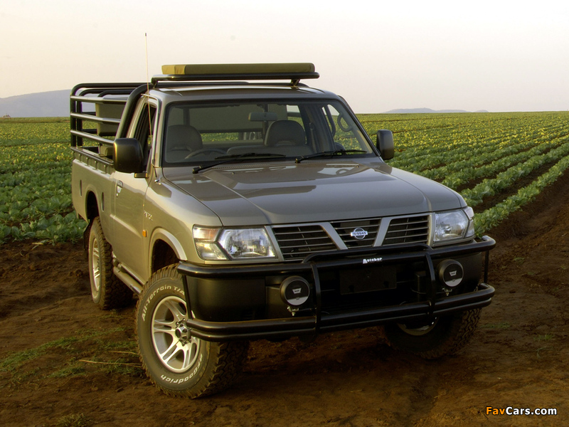 Nissan Patrol Pickup (Y61) 1997 wallpapers (800 x 600)