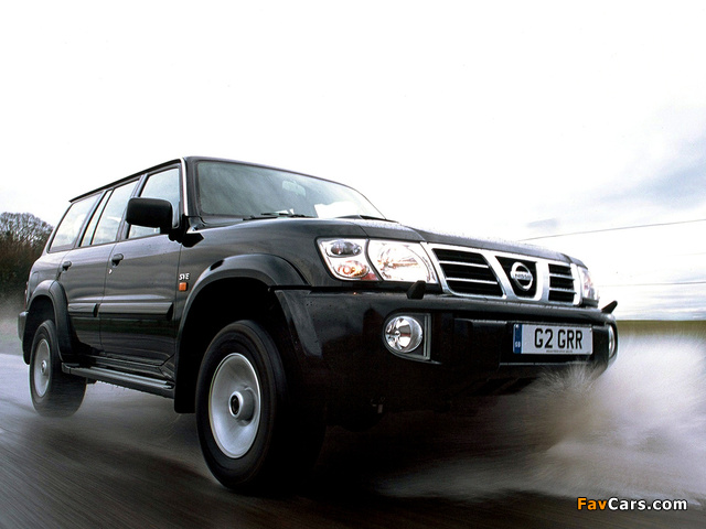 Nissan Patrol GR 5-door UK-spec (Y61) 2001–04 photos (640 x 480)