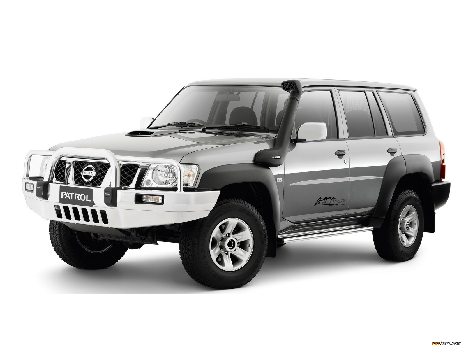 Nissan Patrol DX Walkabout (Y61) 2007 photos (1600 x 1200)