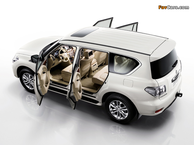 Nissan Patrol (Y62) 2010 pictures (640 x 480)