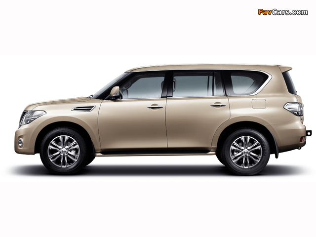 Nissan Patrol (Y62) 2010 wallpapers (640 x 480)